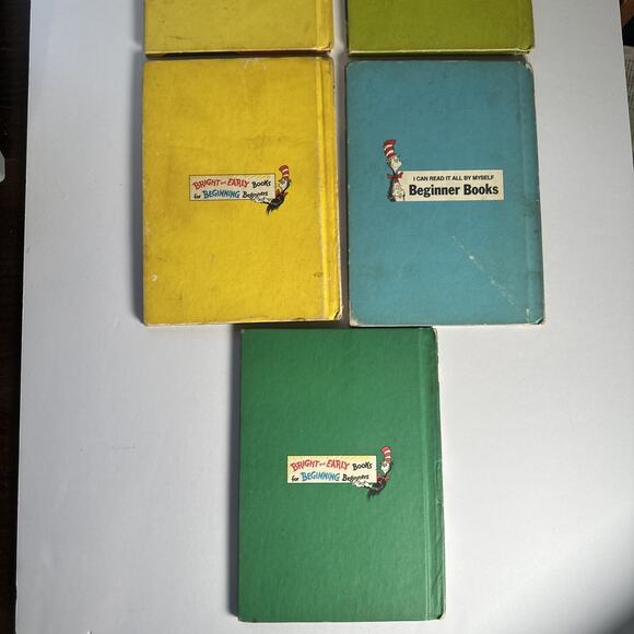 Lot of 7 Vintage 1958-1970 Dr. Seuss Book Club Edition Books - Picture 7 of 15